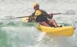 destin kayak surfing